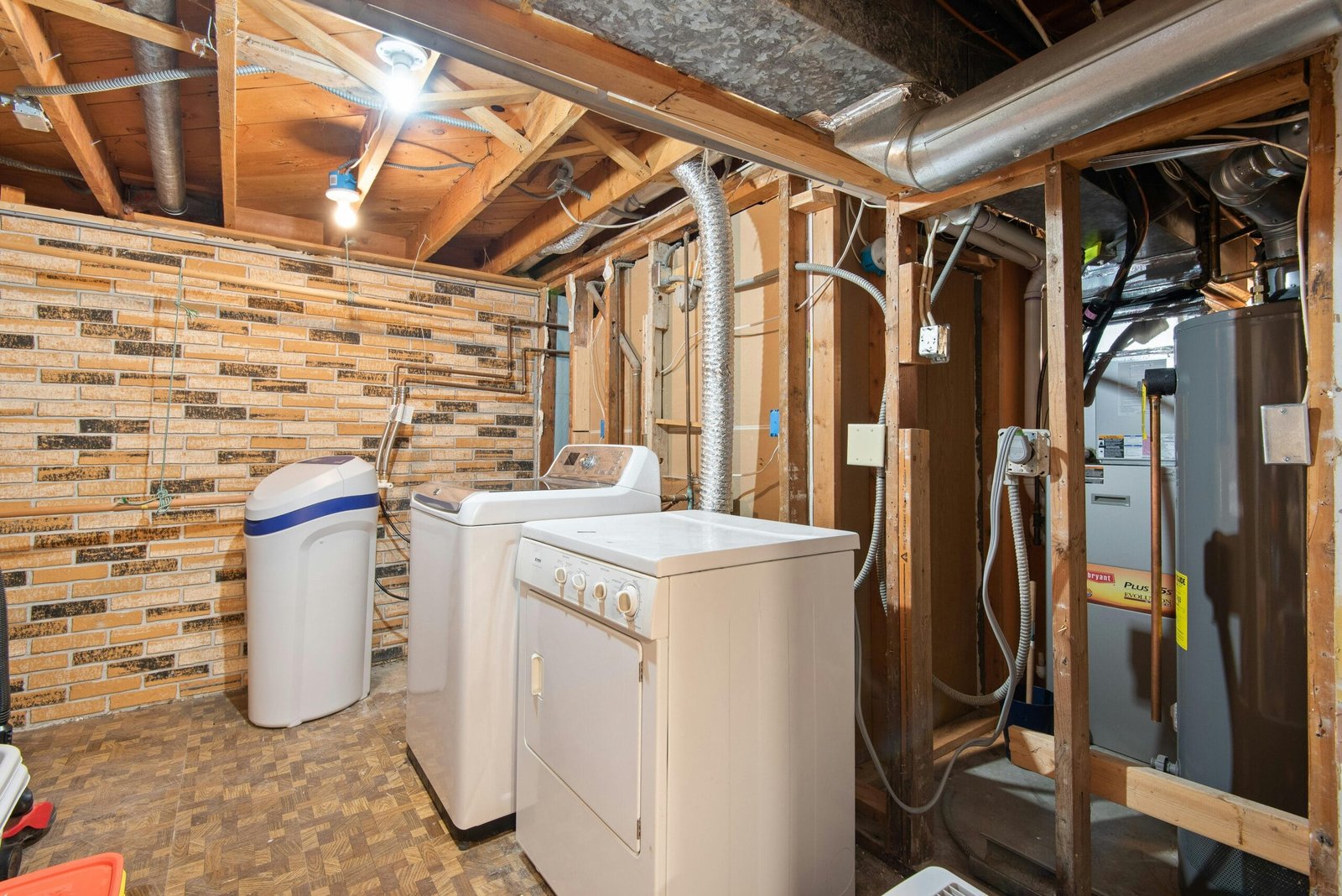 Basement renovations in winter